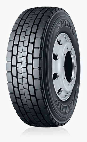 DUNLOP SP680 265/70R19.5 140/138J ※画像はホイール付きですがタイヤ本体のみの販売です