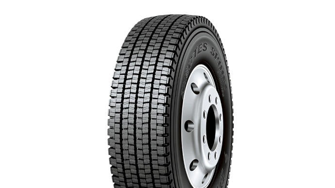 DUNLOP SP001 295/80R22.5 153/150J ※画像はホイール付きですがタイヤ本体のみの販売です
